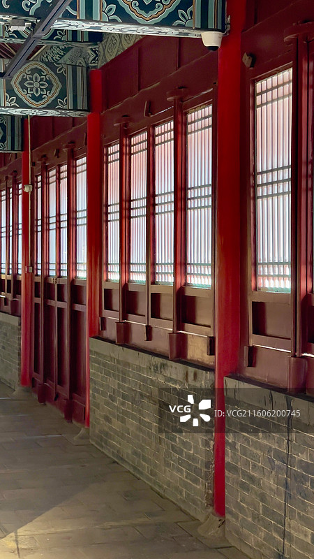 古代建筑的窗户图片素材