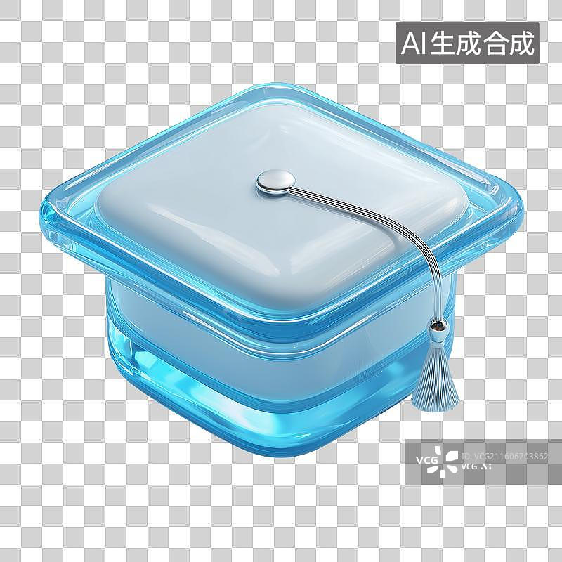 【AI数字艺术】毕业帽图标图片素材