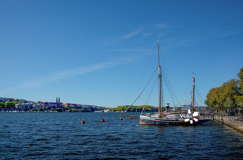 斯德哥尔摩梅伦拉湖 风光图片素材