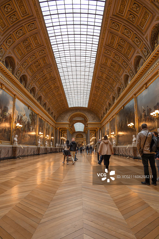 凡尔赛宫~极尽奢华的巴洛克与洛可可装饰艺术宝库图片素材