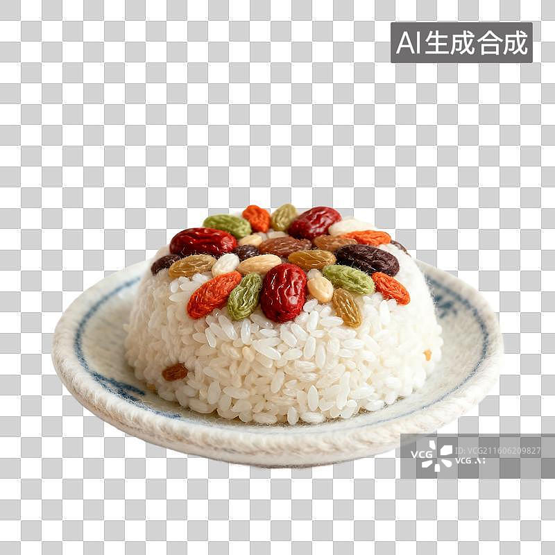【AI数字艺术】可爱温馨毛毡风格年夜饭美食元素图片素材
