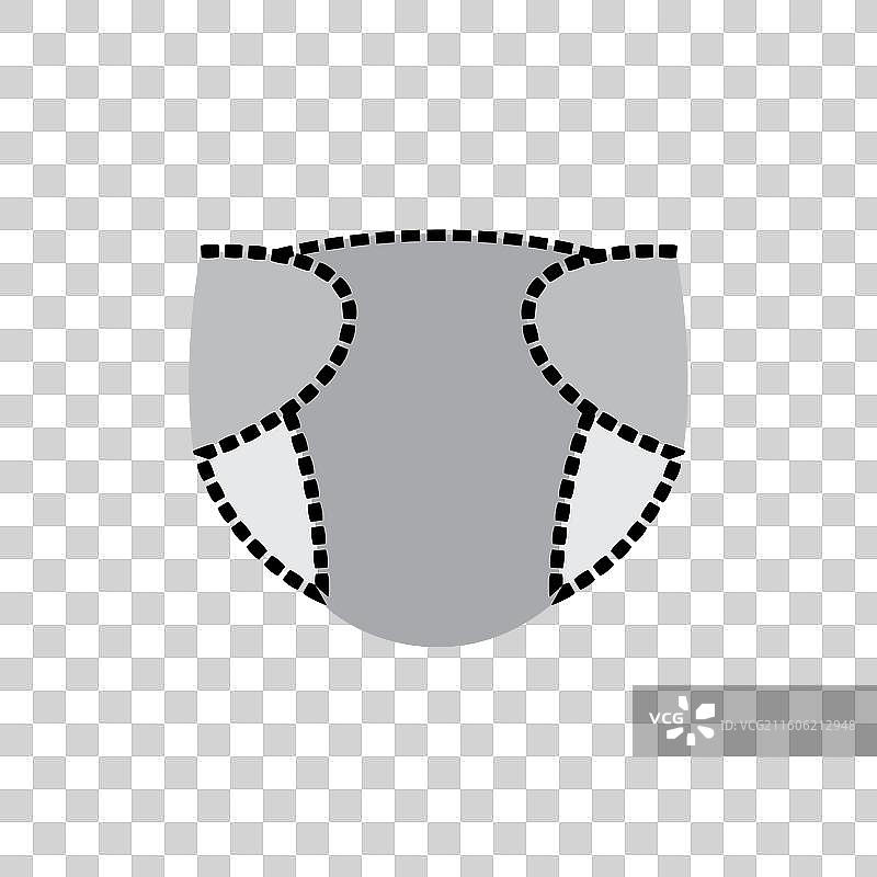 婴儿尿布图标图片素材