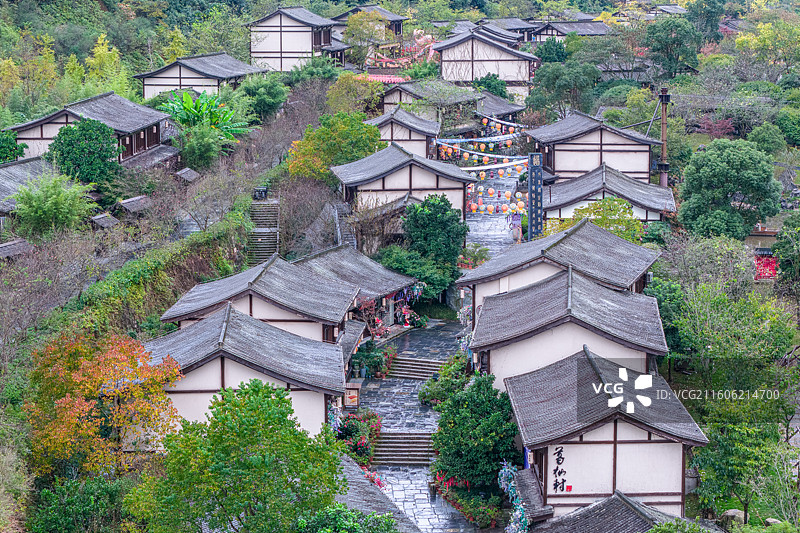 江西省上饶市铅山县葛仙山葛仙村图片素材
