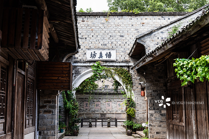 临海紫阳街图片素材