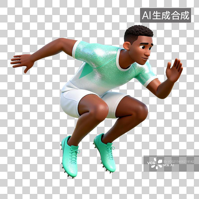 【AI数字艺术】跳远-三级跳-体育运动项目图片素材