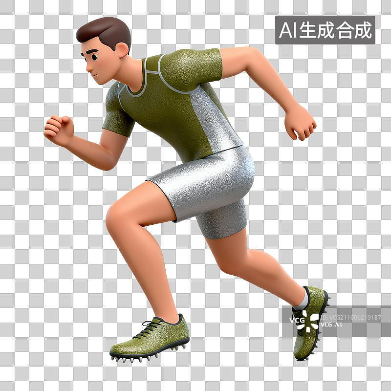 【AI数字艺术】跳远-三级跳-体育运动项目图片素材