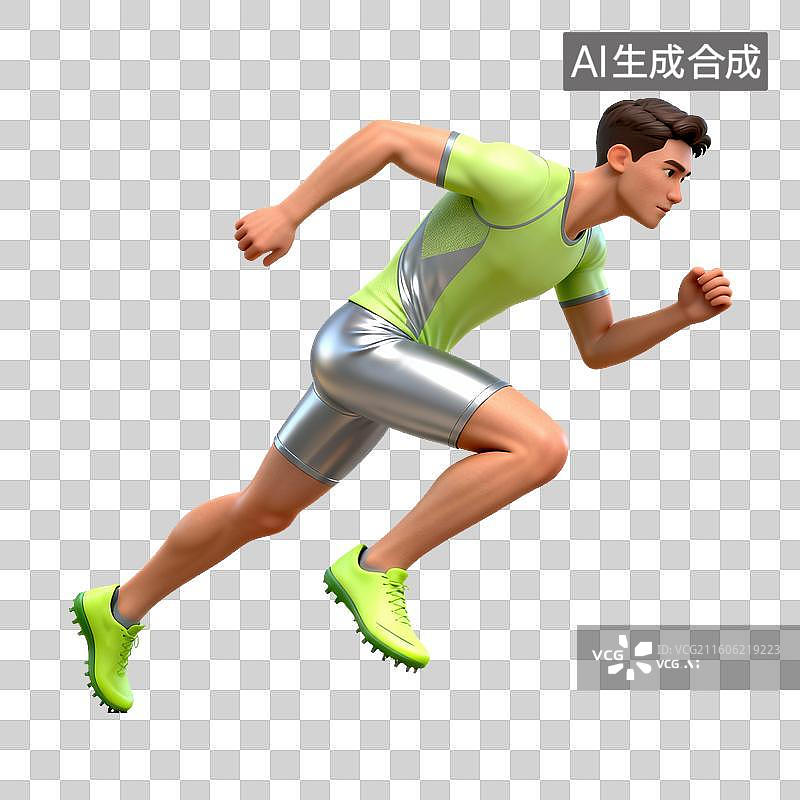 【AI数字艺术】跳远-三级跳-体育运动项目图片素材