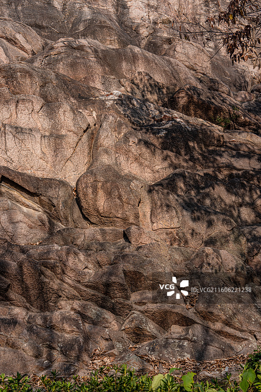 连云港旅游 孔望山 摩崖造像 全国重点文物图片素材