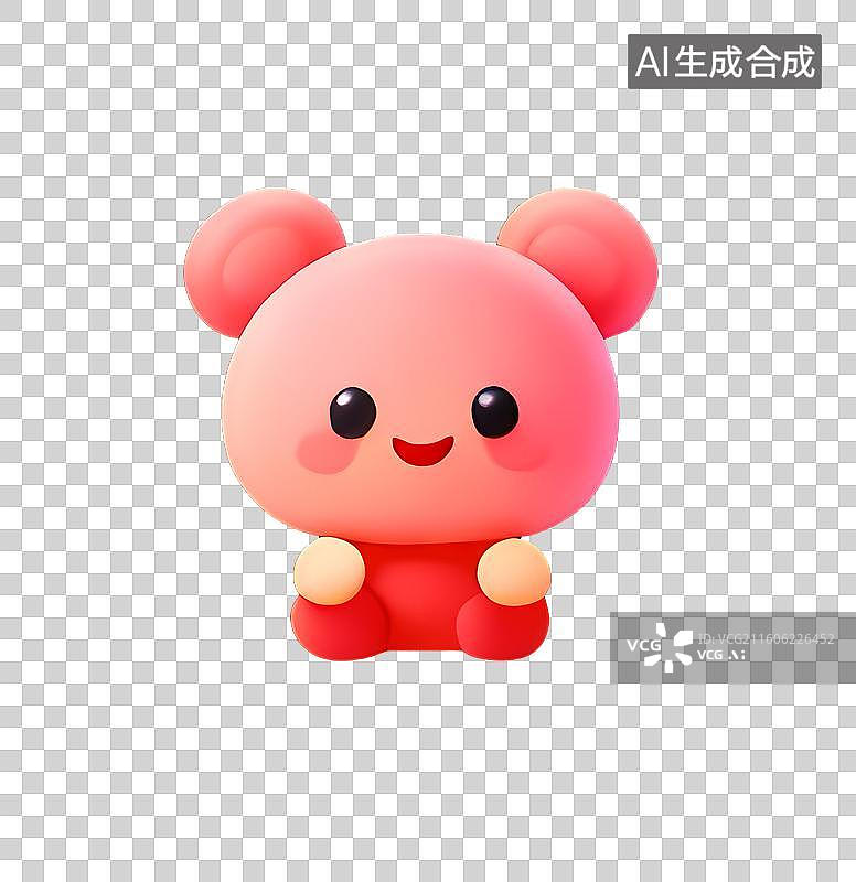 【AI数字艺术】可爱风卡通图标元素图片素材