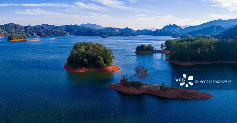 世界地质公园福建泰宁金湖景区风光图片素材