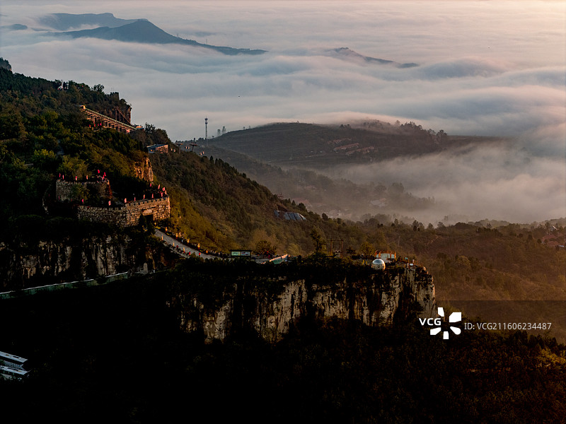 沂水天上王城风光图片素材