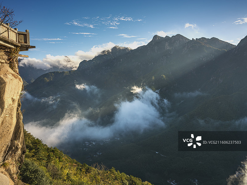 安徽池州九华山风光（可供高清大图）图片素材