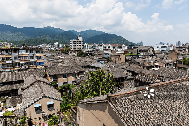 临海紫阳街图片素材