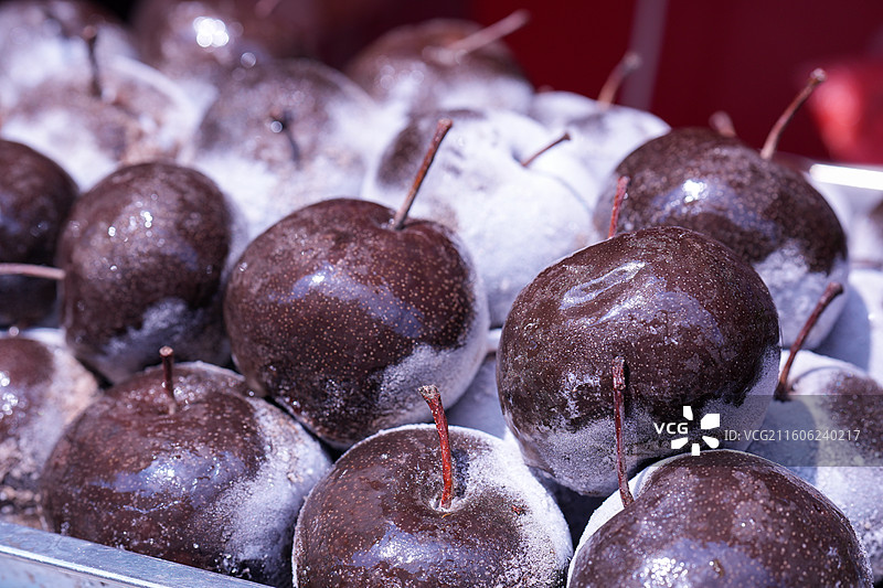 东北冻梨图片素材