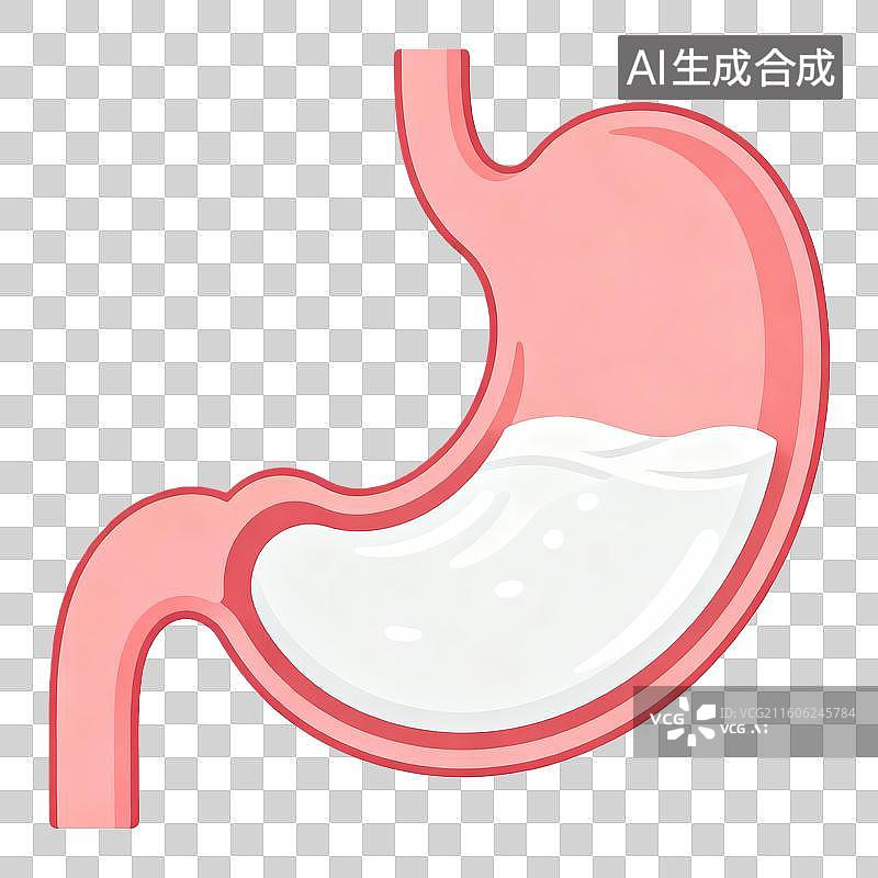 【AI数字艺术】胃里盛满了液体图片素材