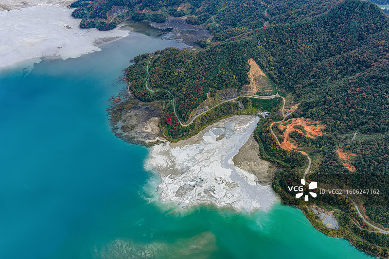 江西省上饶市德兴铜矿 亚洲最大的露天铜矿图片素材