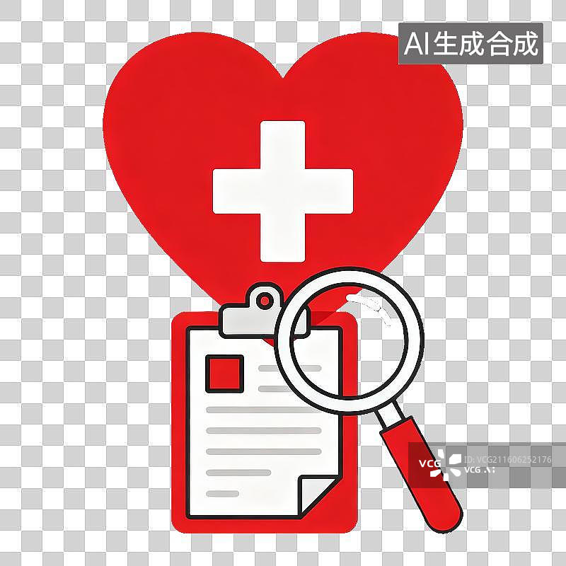 【AI数字艺术】医疗检查与健康记录图片素材