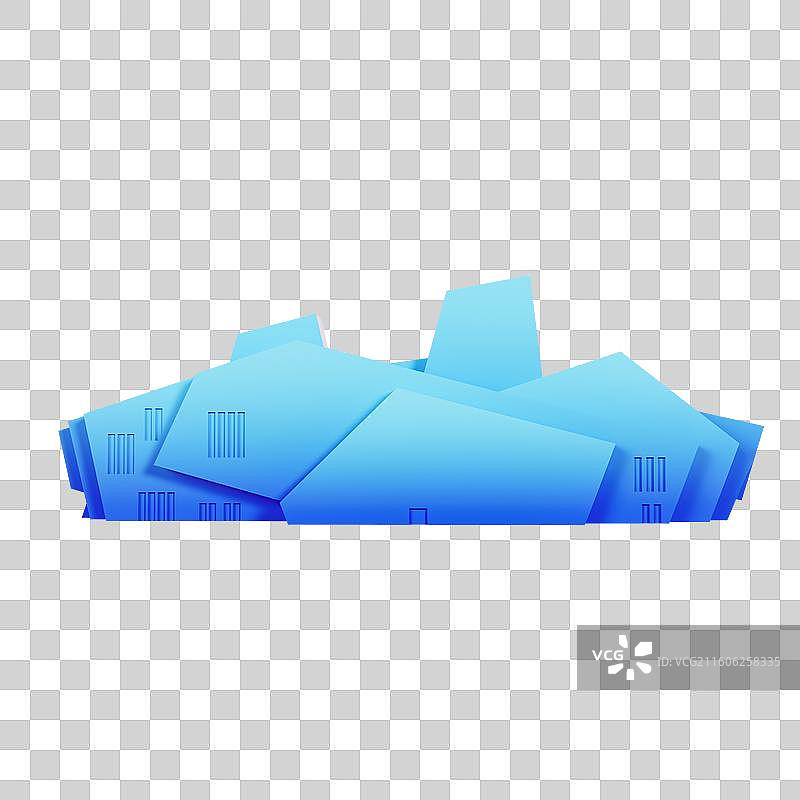 3D立体重庆地标建筑重庆大剧院图片素材