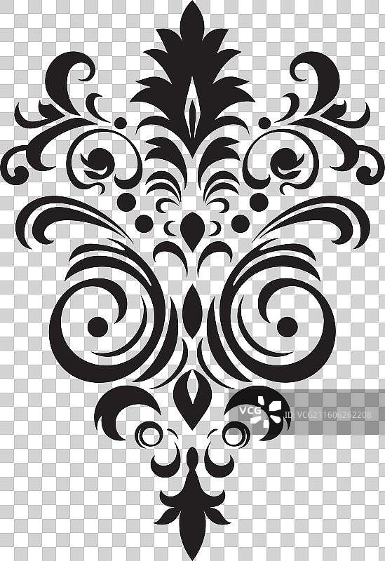 极简装饰黑色图标设计，精致图片素材