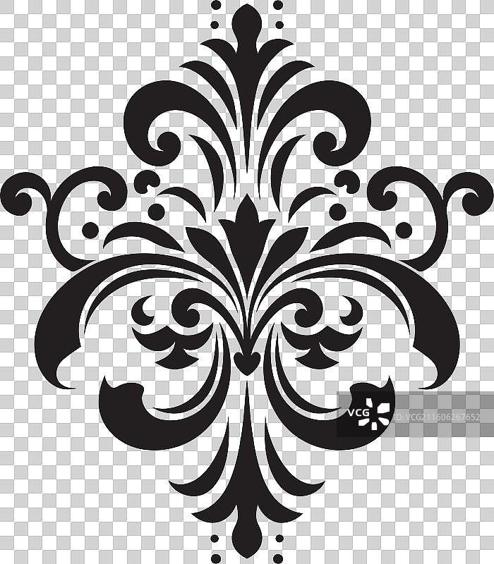 别致优雅的黑色饰品图片素材