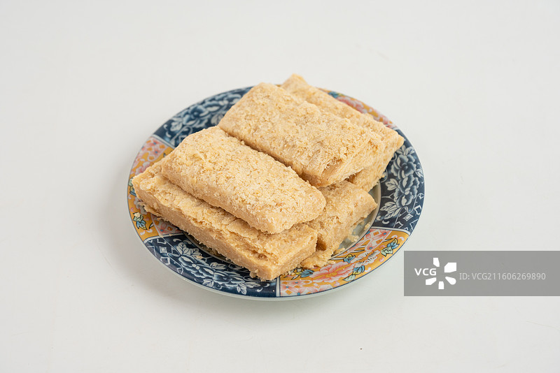 河南特产花生糕图片素材