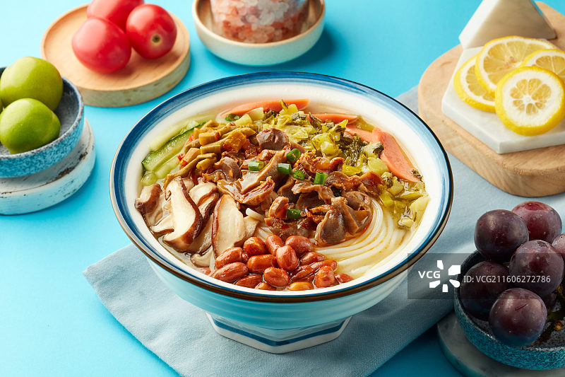 鸡肾米线图片素材