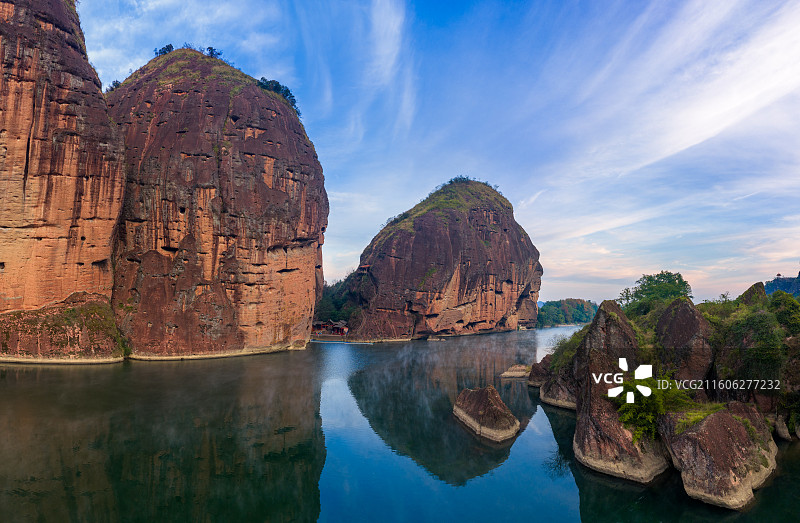 江西龙虎山风光图片素材