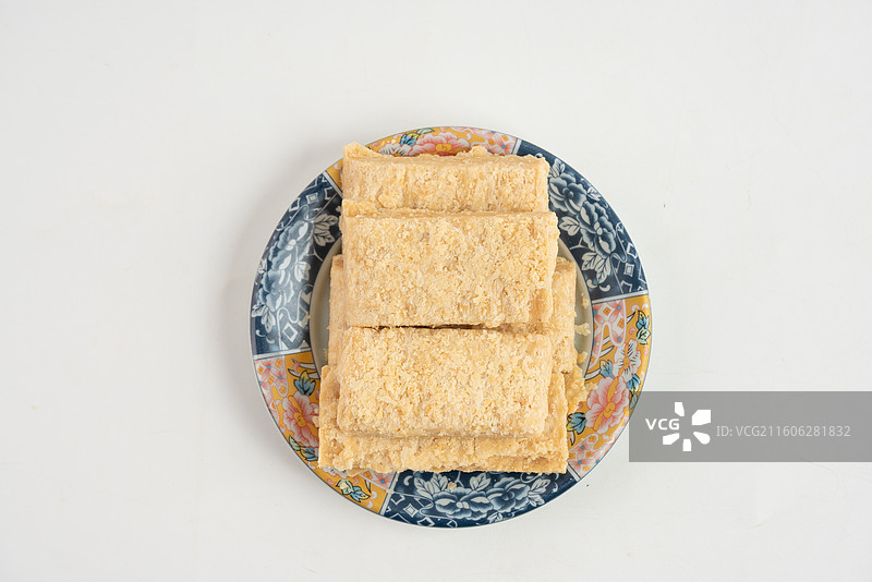 河南特产花生糕图片素材