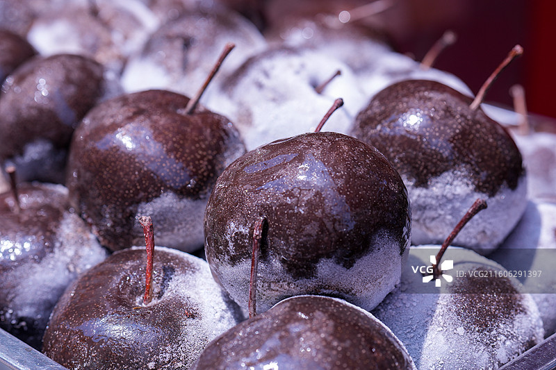 东北冻梨图片素材