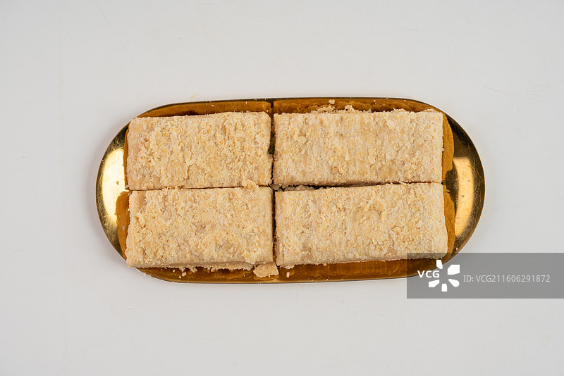 河南特产花生糕图片素材