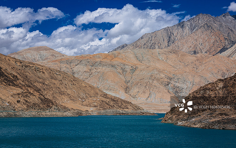 新疆·班迪尔蓝湖图片素材