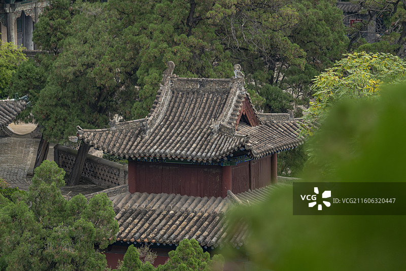交城卦山天宁寺图片素材