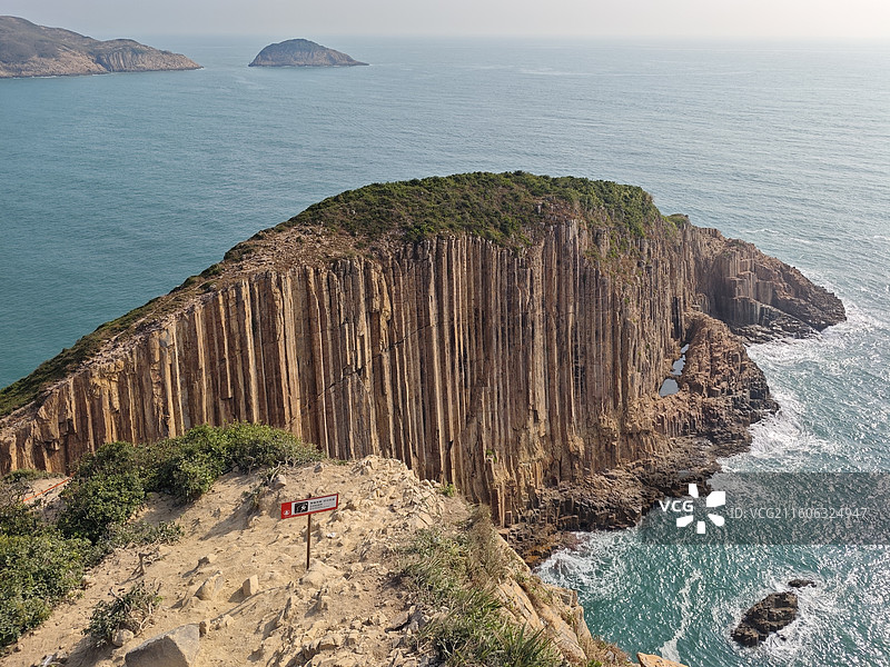中国香港-港币500打卡地破边洲图片素材