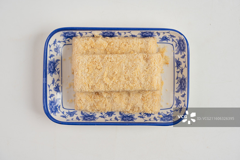 河南特产花生糕图片素材