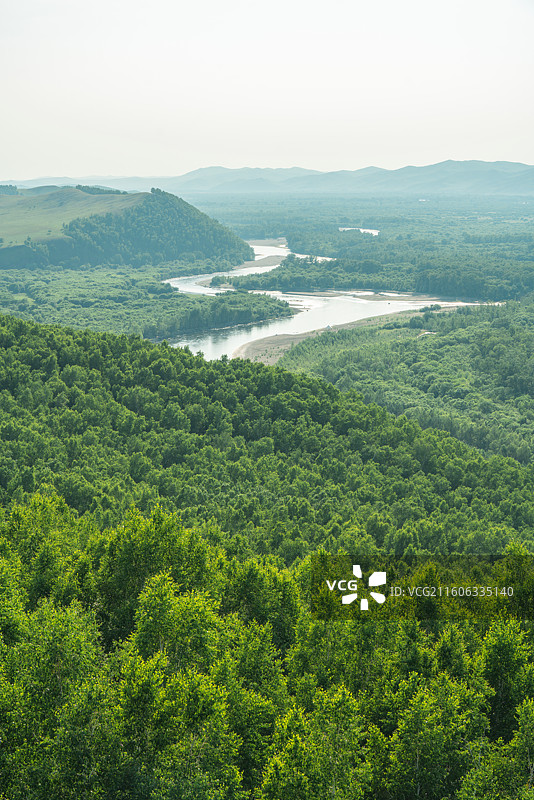 内蒙古额尔古纳国家湿地公园图片素材
