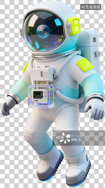 【AI数字艺术】3D卡通拟物风格立体未来概念科技感新科技科幻设备用品插画元素免抠图形图片素材