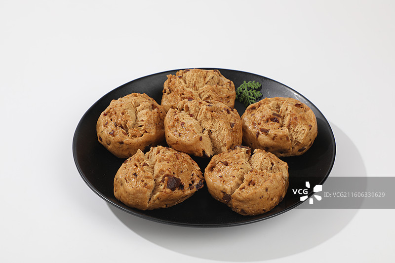 红糖开花馒头图片素材