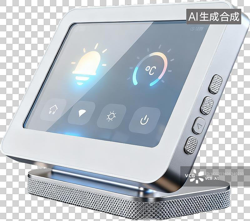 【AI数字艺术】3D卡通拟物风格立体未来概念科技感新科技科幻设备用品插画元素免抠图形图片素材