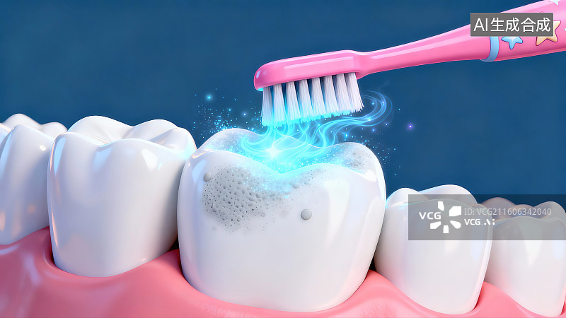 【AI数字艺术】牙齿医疗保护图片素材