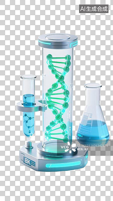 【AI数字艺术】未来药物创新图片素材