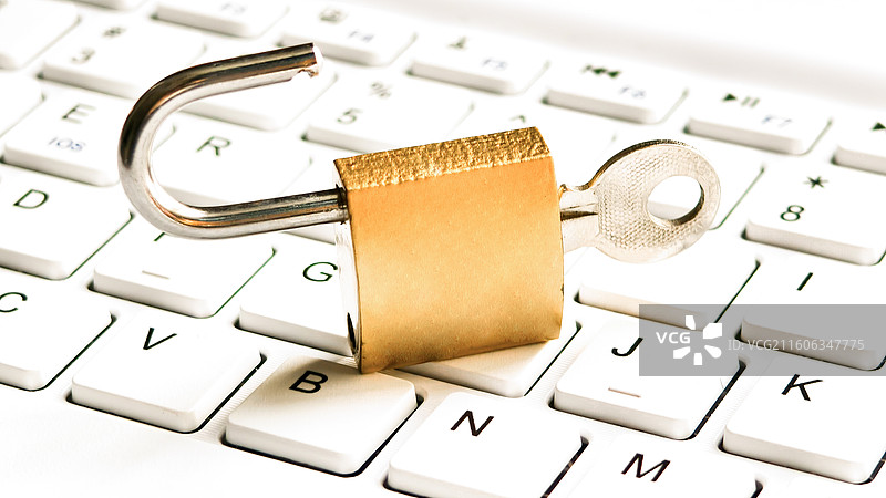 网络安全密码保护图片素材