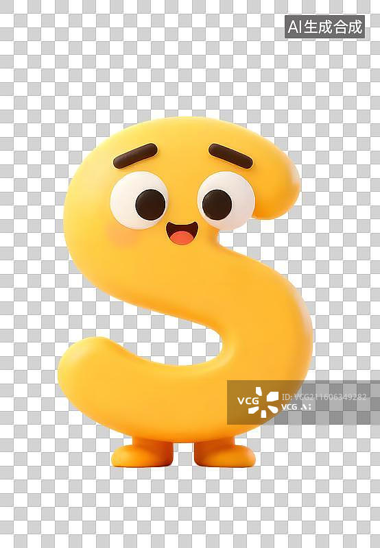 【AI数字艺术】幽默符号 3D形象图片素材