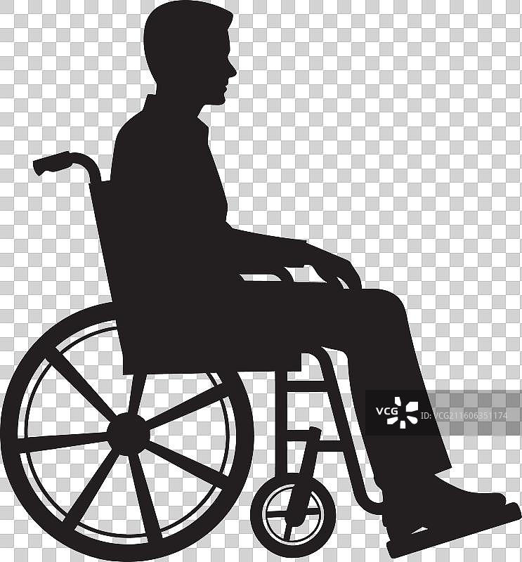 包容性通道 轮椅赋权之旅图片素材