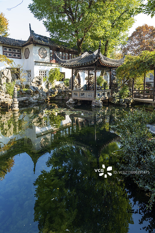 苏州留园濠濮亭图片素材