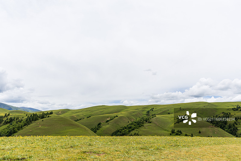 川西甘孜州理塘县格聂南线风光图片素材