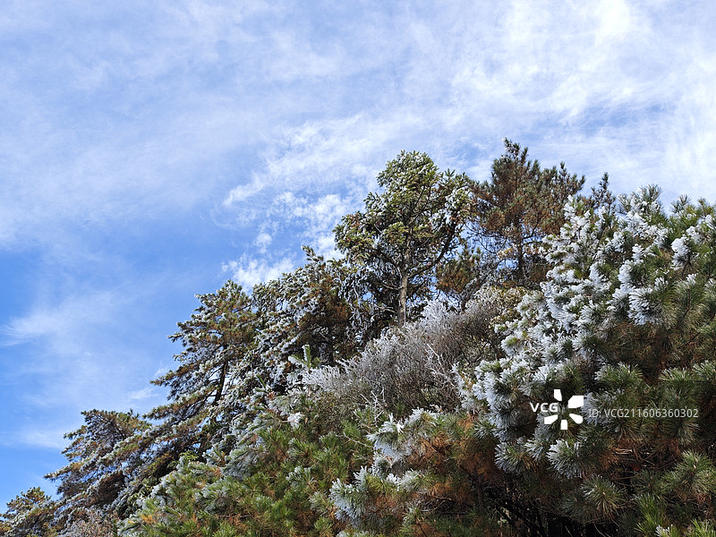 江西宜春明月山，武功山脉的一部分，5A景区。图片素材