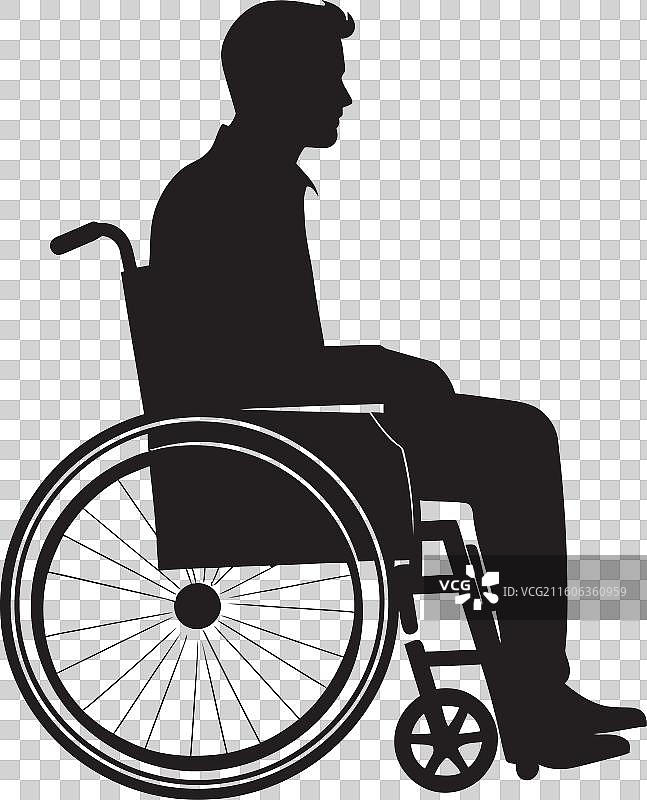 平等轮椅图标设计 无障碍图片素材