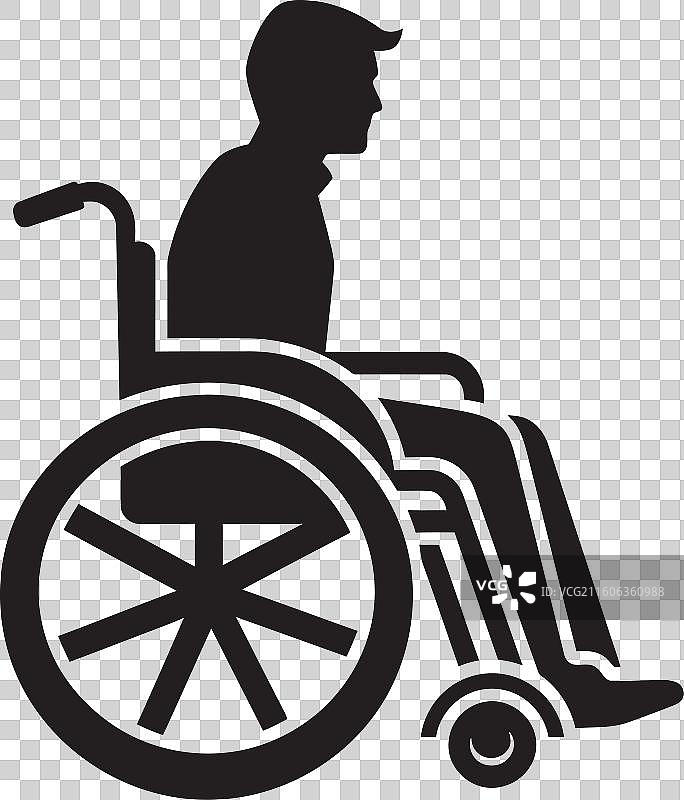 多元化无障碍出行标志包容性图片素材