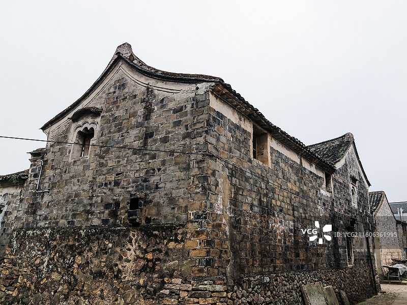 临海市桃渚古城图片素材