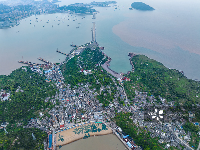 玉环市台州1号公路牛头颈图片素材